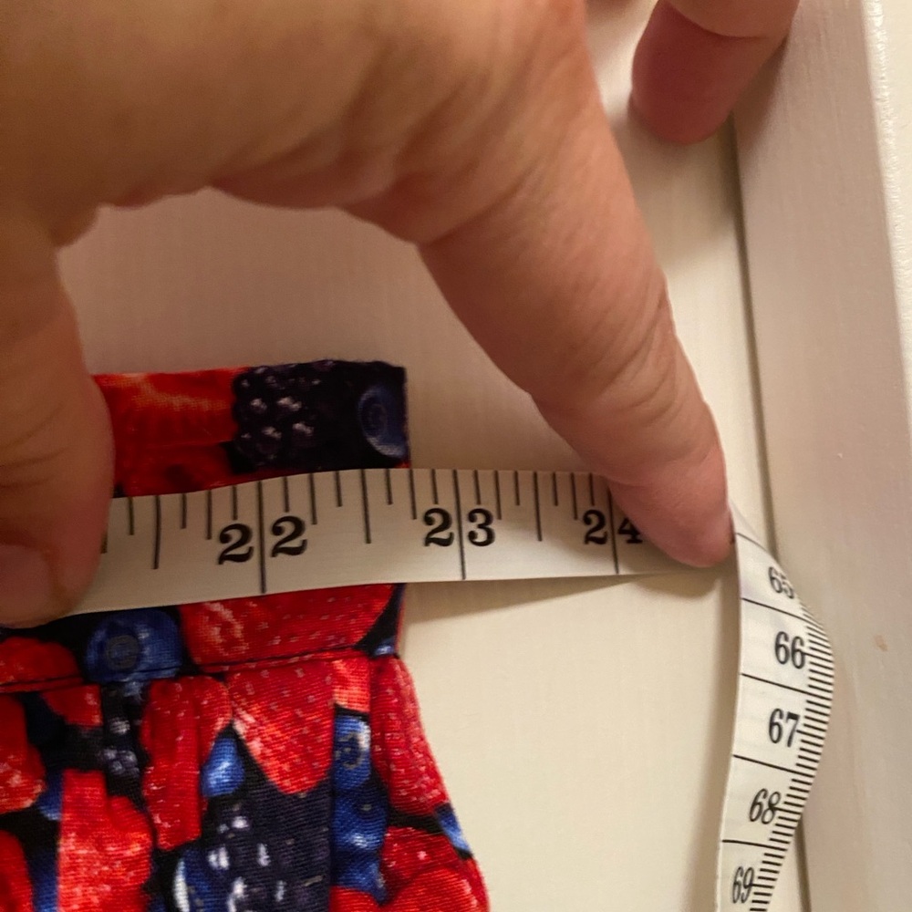 EUC Bea & Dot by Modcloth 3X photo realistic berry print Skirt - Picture 4 of 5